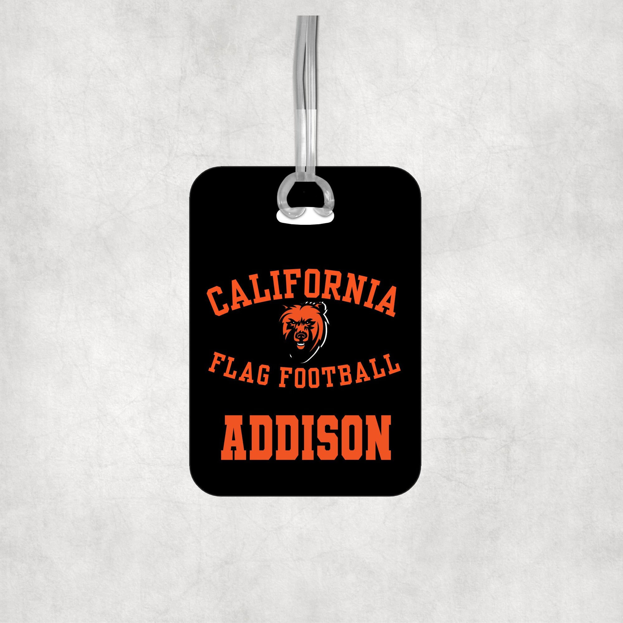 Cal High Flag Football Bag Tag