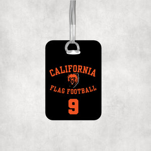 Cal High Flag Football Bag Tag