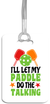 Pickleball Bag Tag for Men and Women - Gift for Player