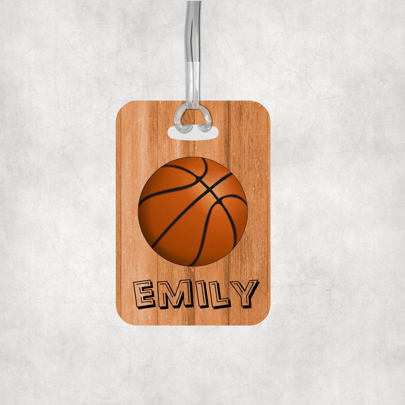 Personalized Basketball Bag Tag - Gift for Boys Girls Team