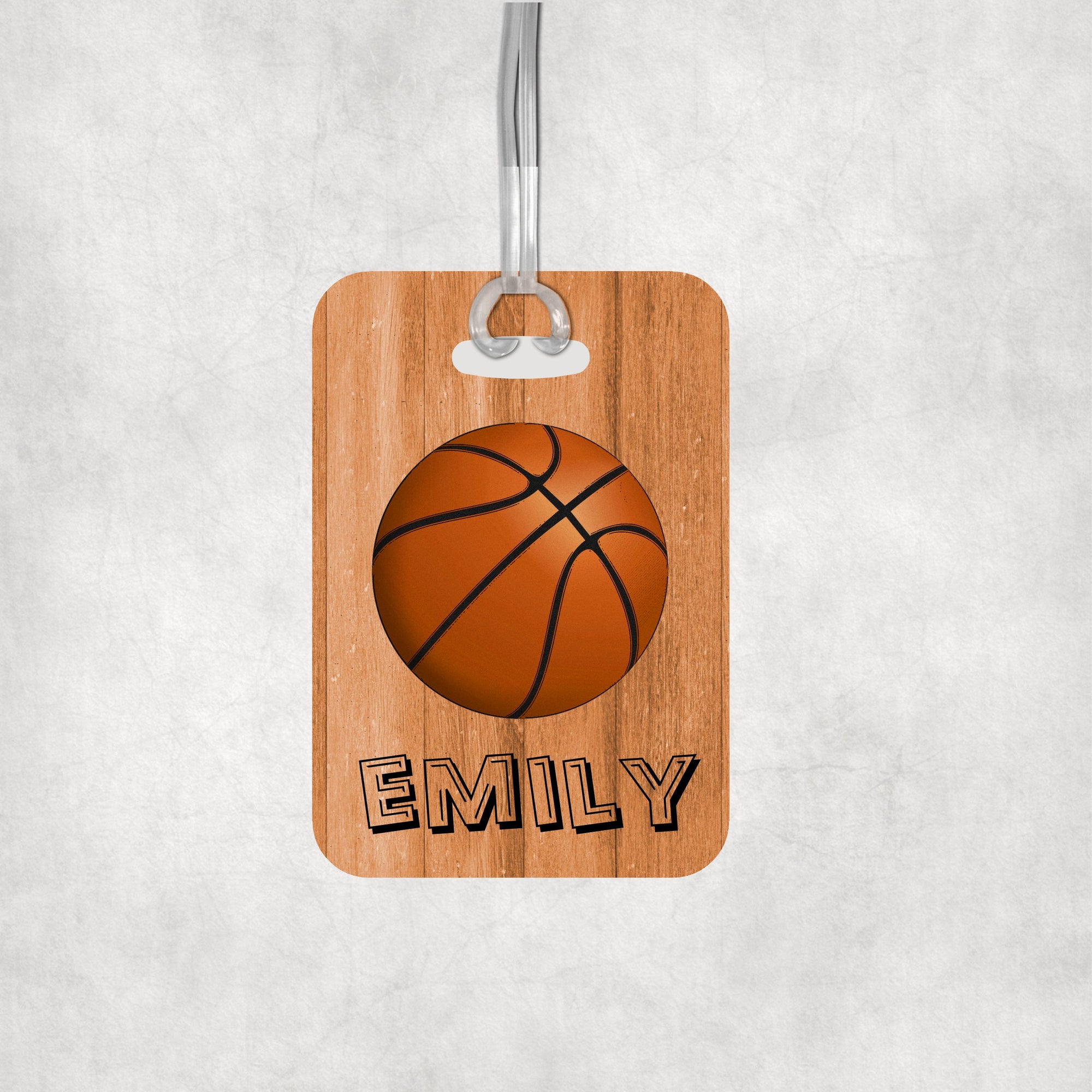 Personalized Basketball Bag Tag - Gift for Boys Girls Team