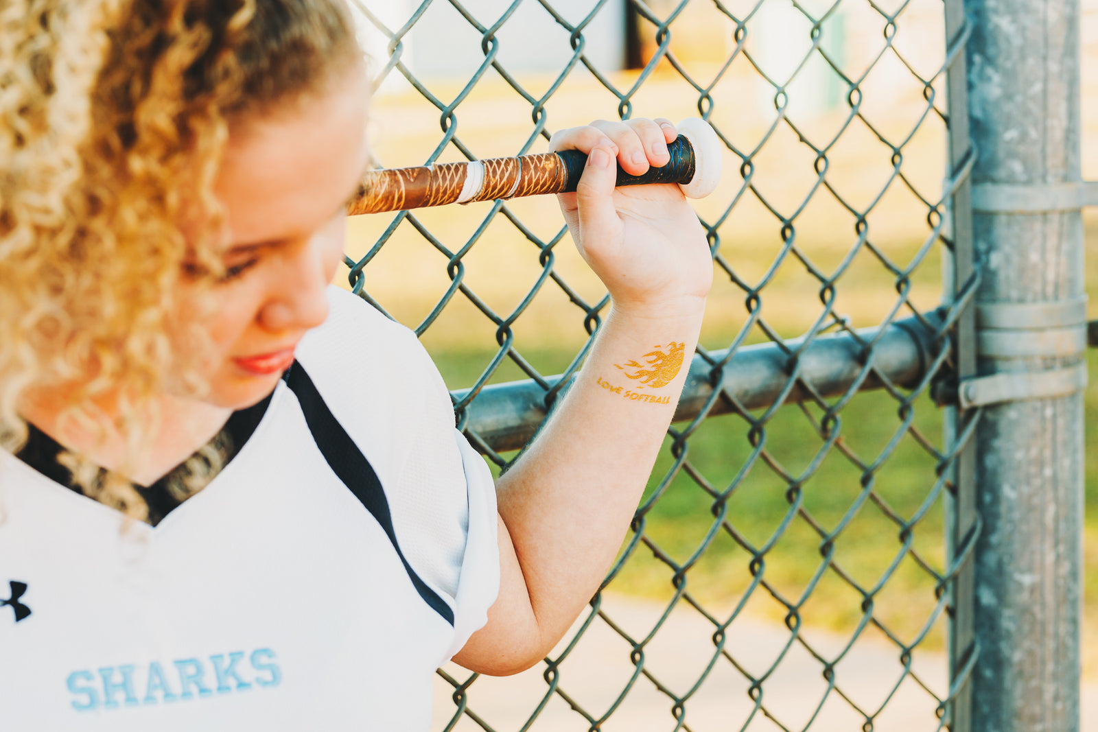 Softball Team Gifts Ideas for Players Temporary Tattoos