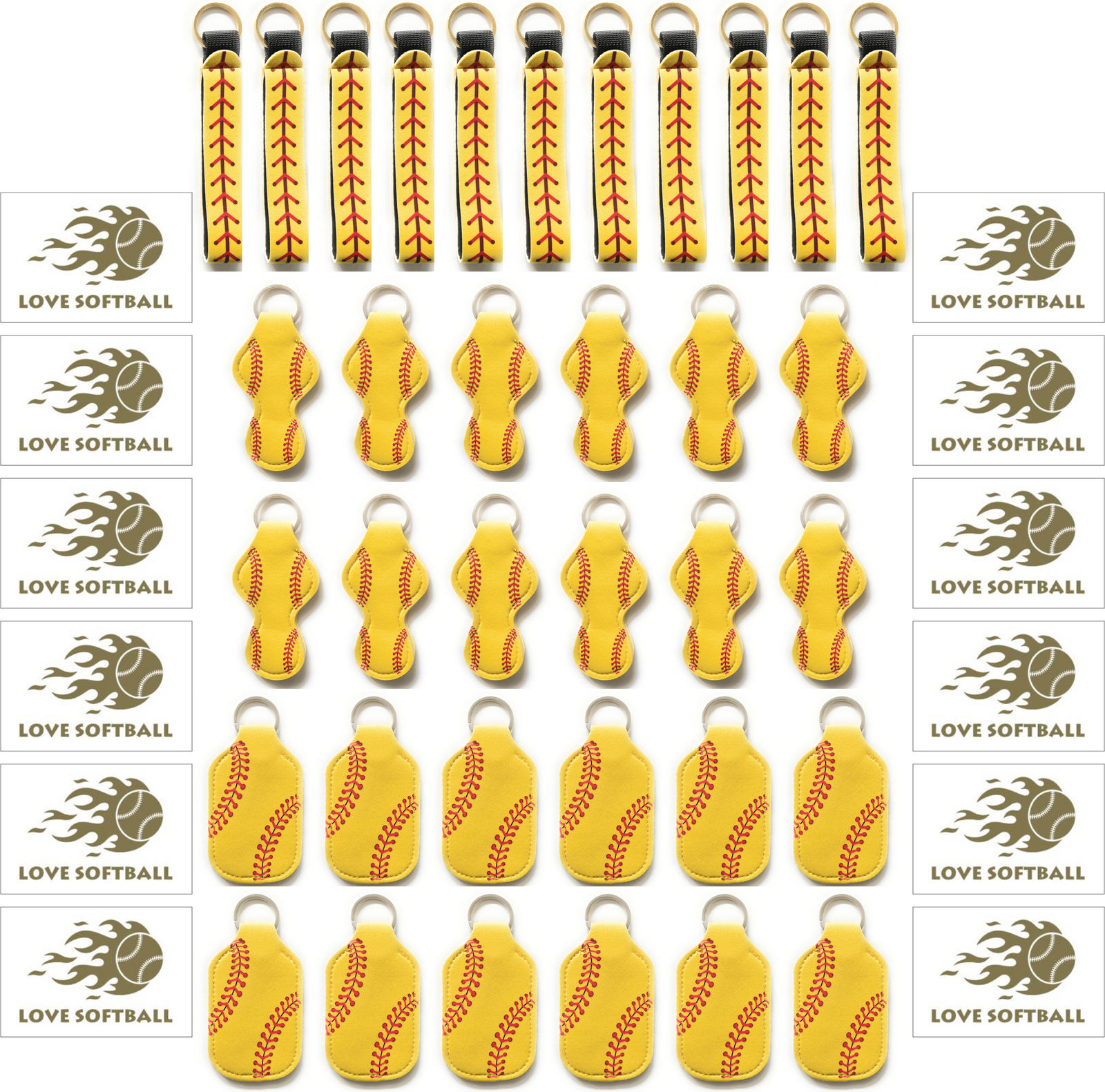 Softball Team Party Favor Pack for End of the Season