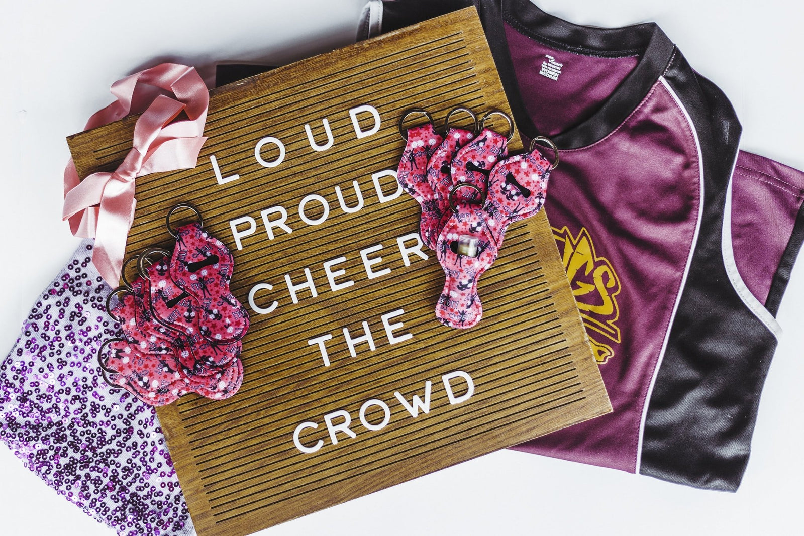 Cheerleader Cheer Squad Lip Balm Holder - Daisy Lane Company