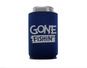 "Gone Fishing" Beer Can Holder Gift for Fisherman - Daisy Lane Company