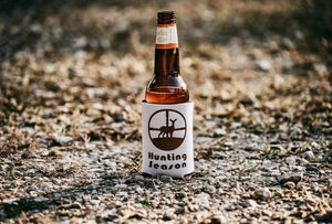 "Hunting Season" Deer Hunter Beer Can Cooler - Daisy Lane Company