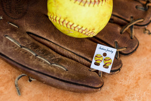 Softball Gifts Earrings for Girls Women Player - Daisy Lane Company