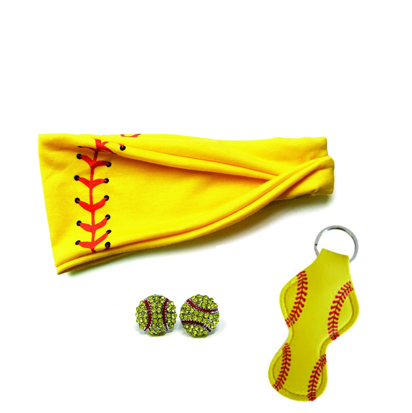 Softball Gifts for Girls Women Earrings Headband Set - Daisy Lane Company