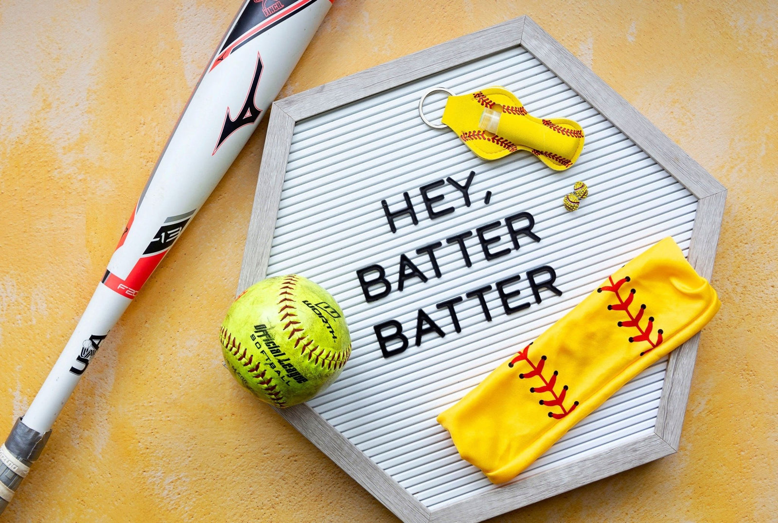 Softball Gifts for Girls Women Earrings Headband Set - Daisy Lane Company