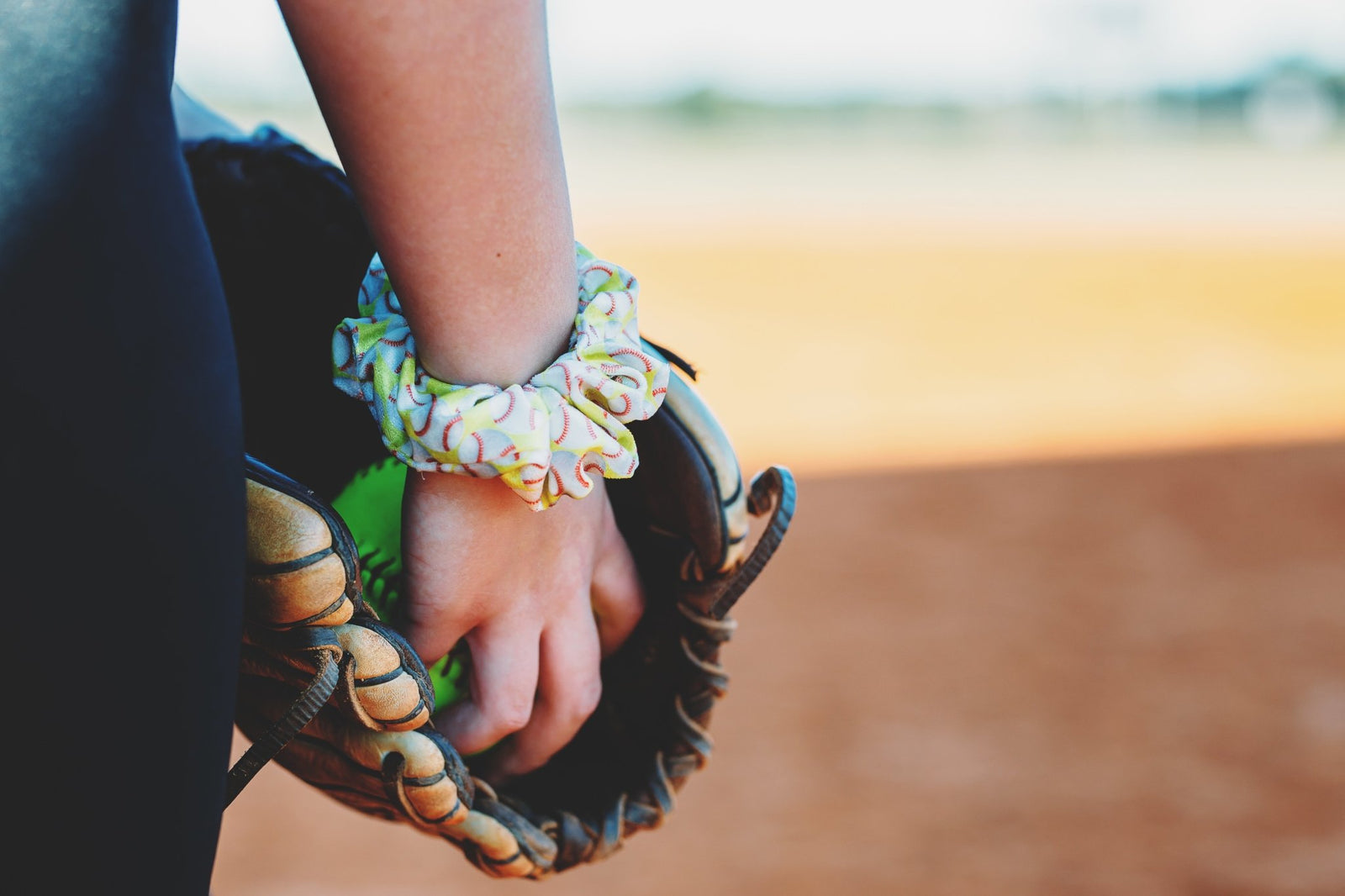 Softball Hair Scrunchies Team Gifts for Girls - Daisy Lane Company