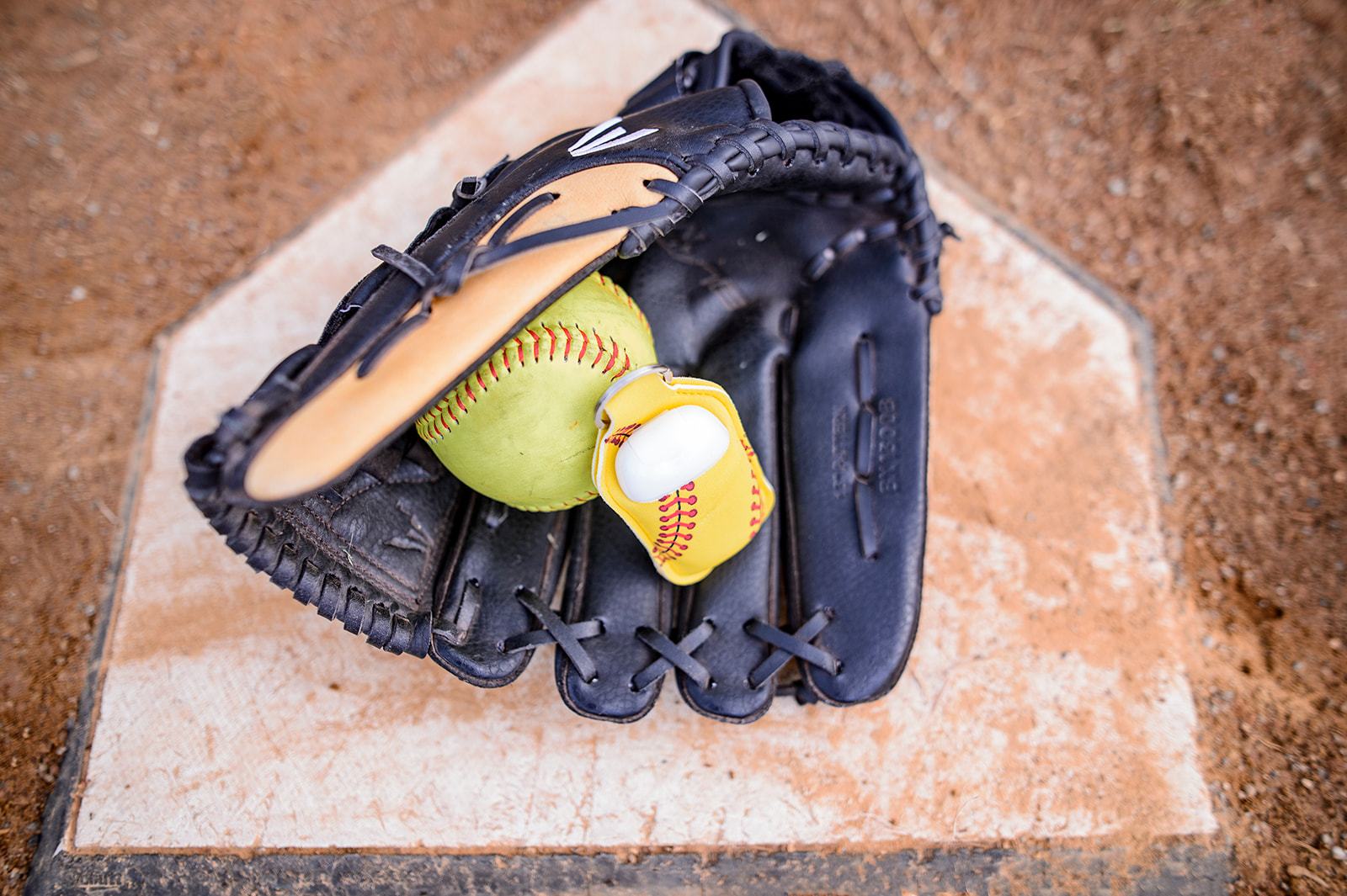 Softball Hand Sanitizer Holder for Backpack Kids Travel Size Keychain - Daisy Lane Company