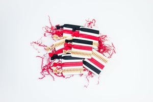 Softball Themed Hair Tie Set for Girls Team - Daisy Lane Company
