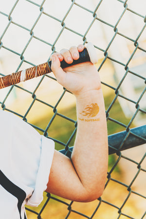 Softball Team Gifts Ideas for Players Temporary Tattoos