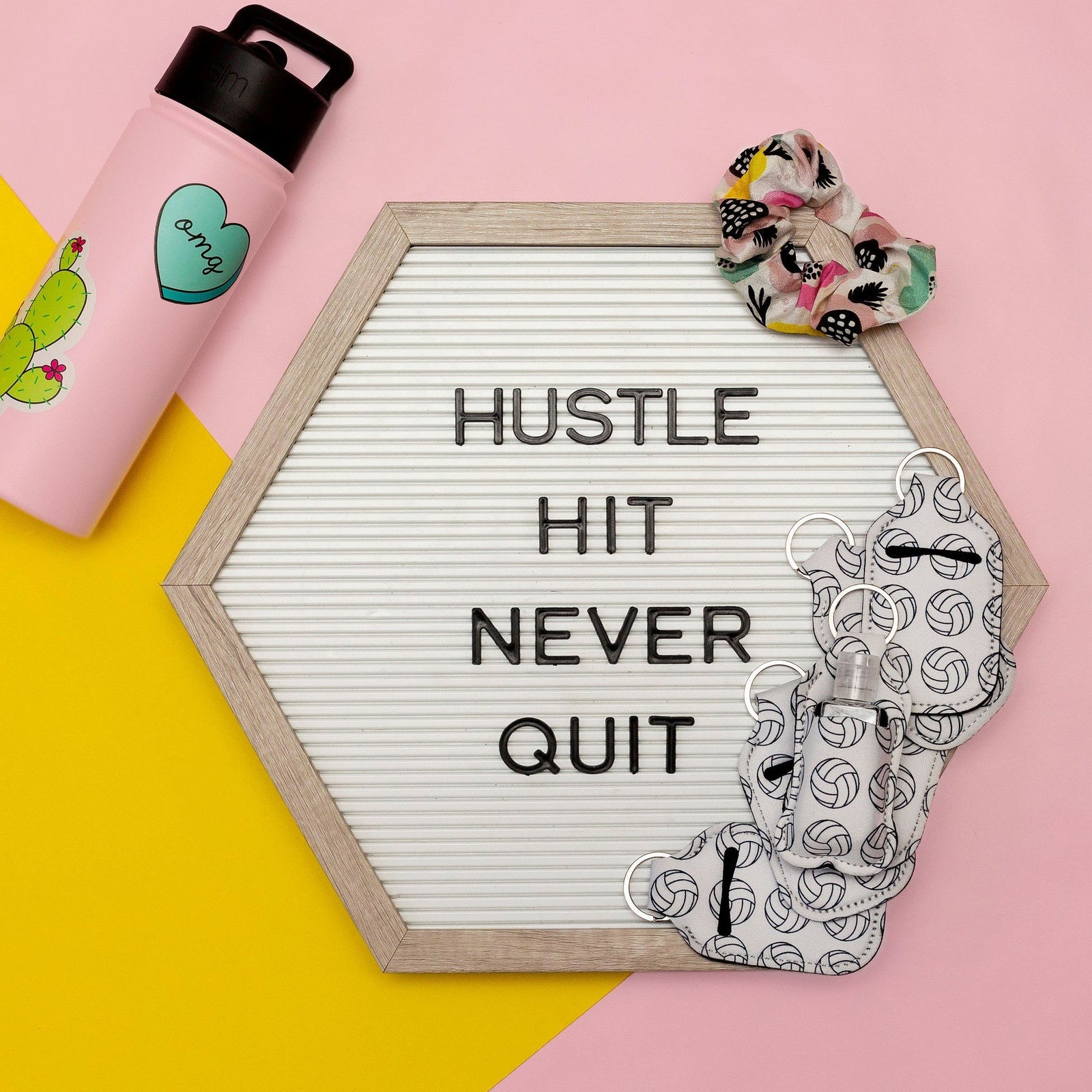 Volleyball Team Gifts Ideas for Players Hand Sanitizer Keychain - Daisy Lane Company